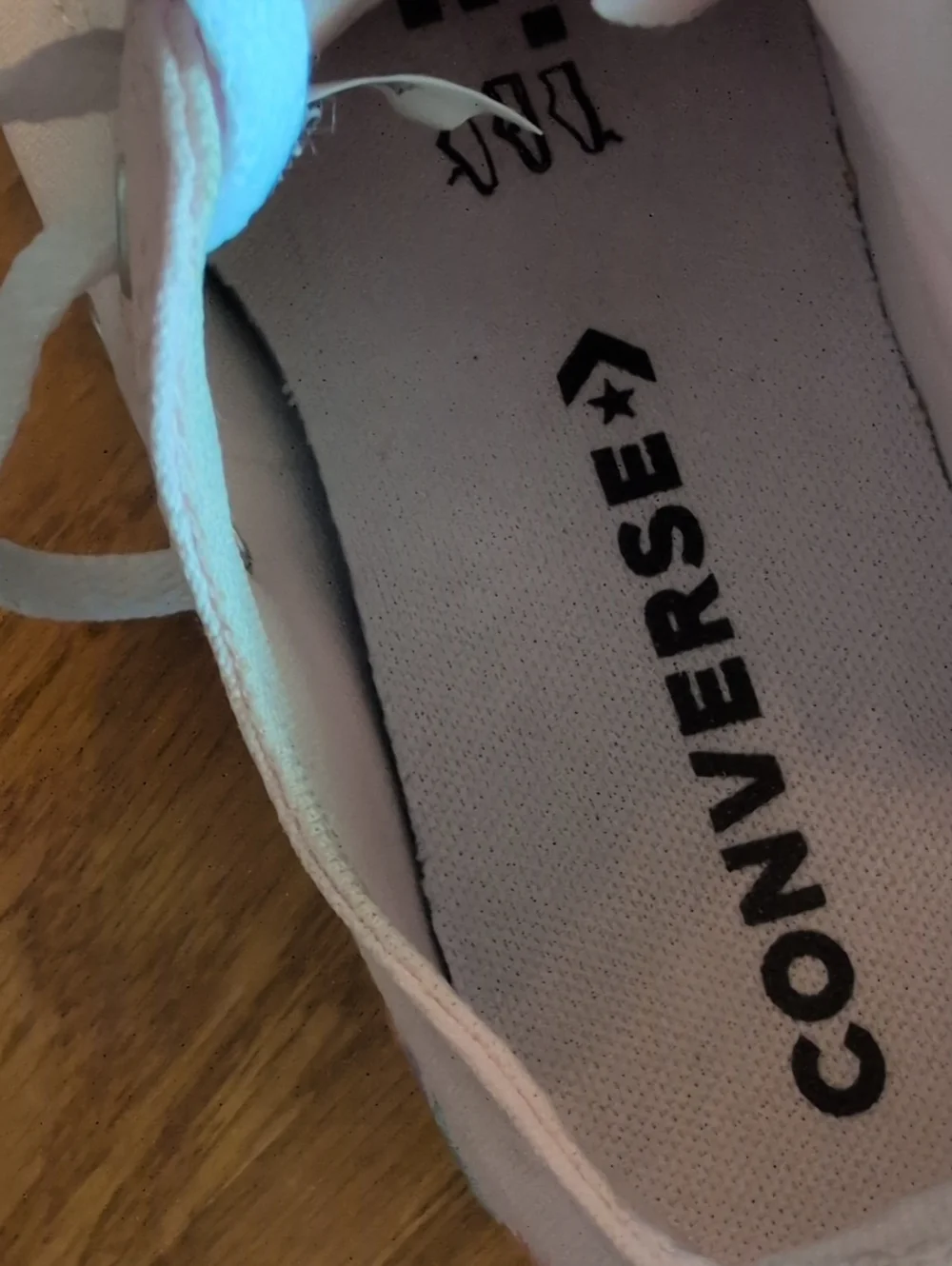 Converse Light Pink Low-Top Canvas Sneakers